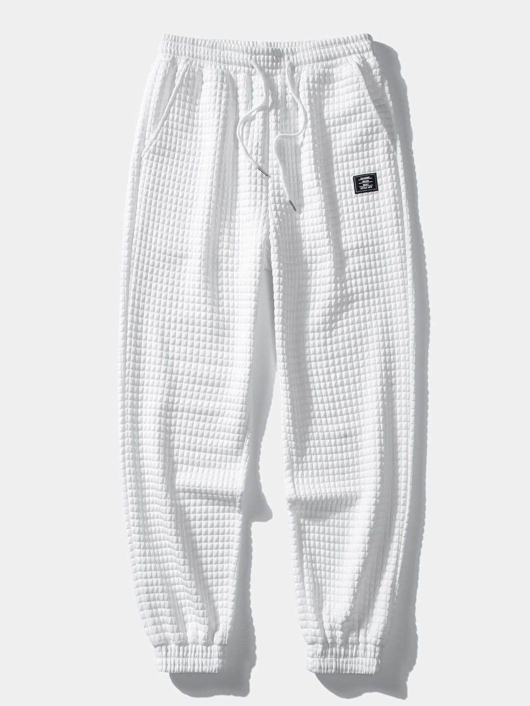 Benedicto | Pantalón jogger de punto gofre