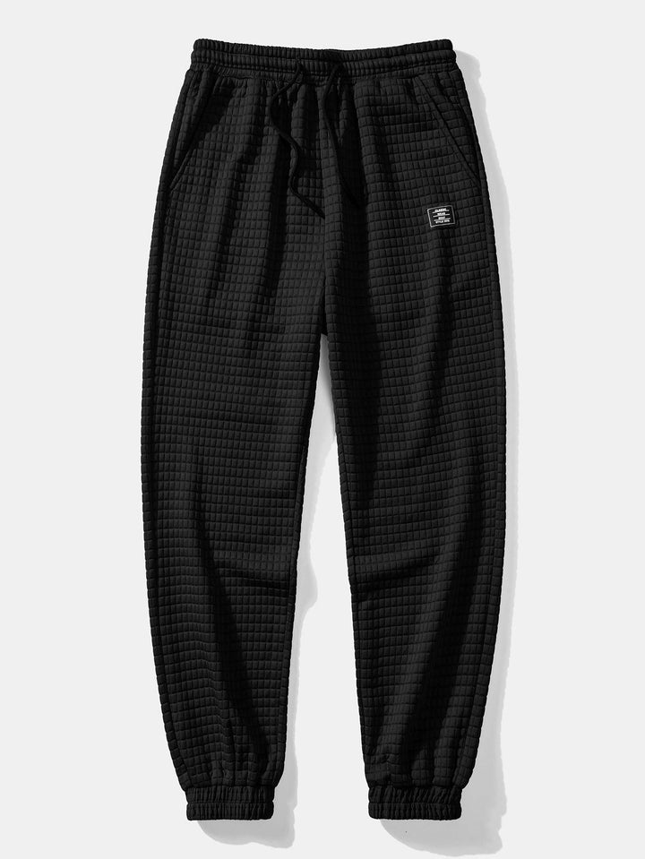 Benedicto | Pantalón jogger de punto gofre