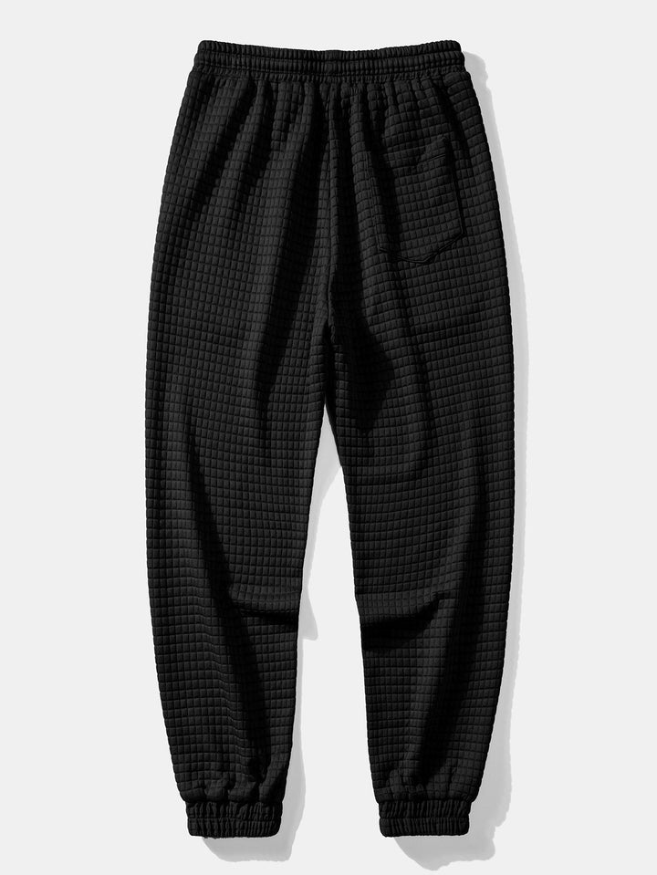 Benedicto | Pantalón jogger de punto gofre