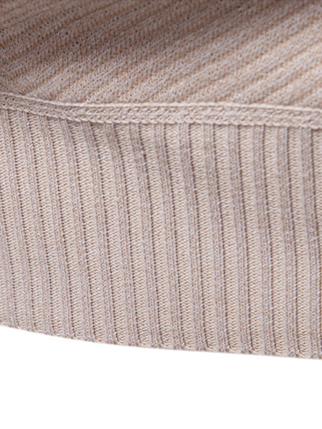 Benigno | Jersey de rayas con cremallera corta