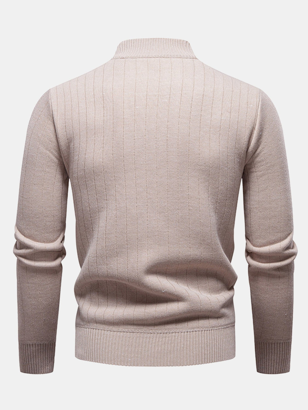 Benigno | Jersey de rayas con cremallera corta