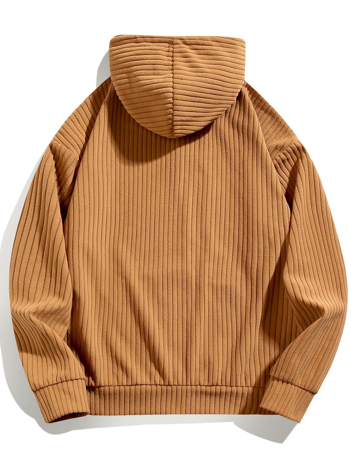 Bernabé | Sudadera con capucha de pana con corte relajado