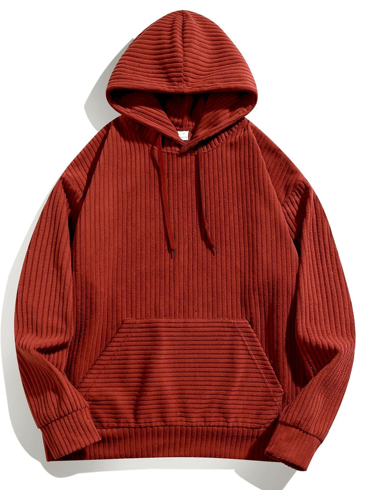 Bernabé | Sudadera con capucha de pana con corte relajado