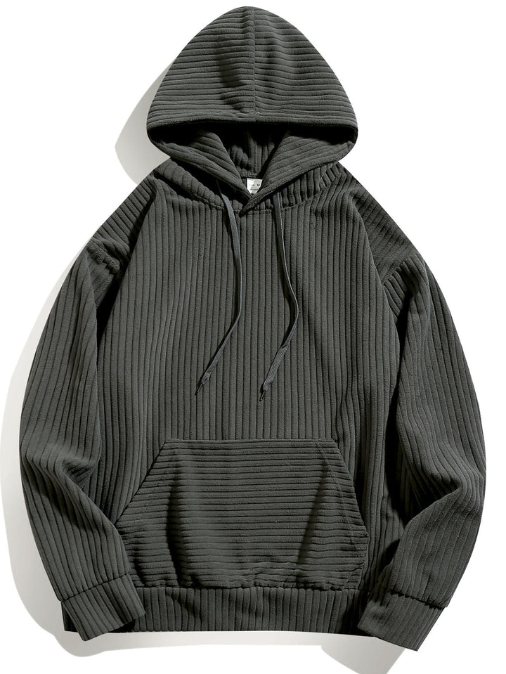 Bernabé | Sudadera con capucha de pana con corte relajado