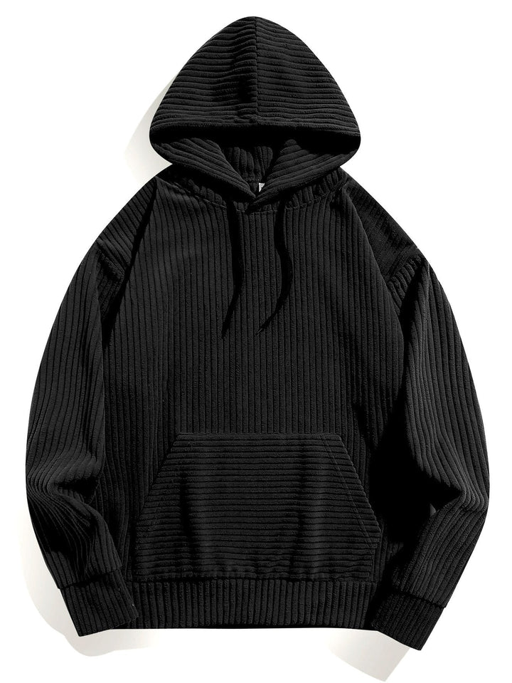 Bernabé | Sudadera con capucha de pana con corte relajado