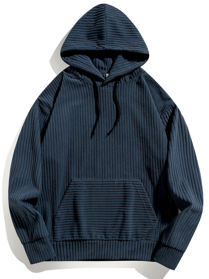 Bernabé | Sudadera con capucha de pana con corte relajado