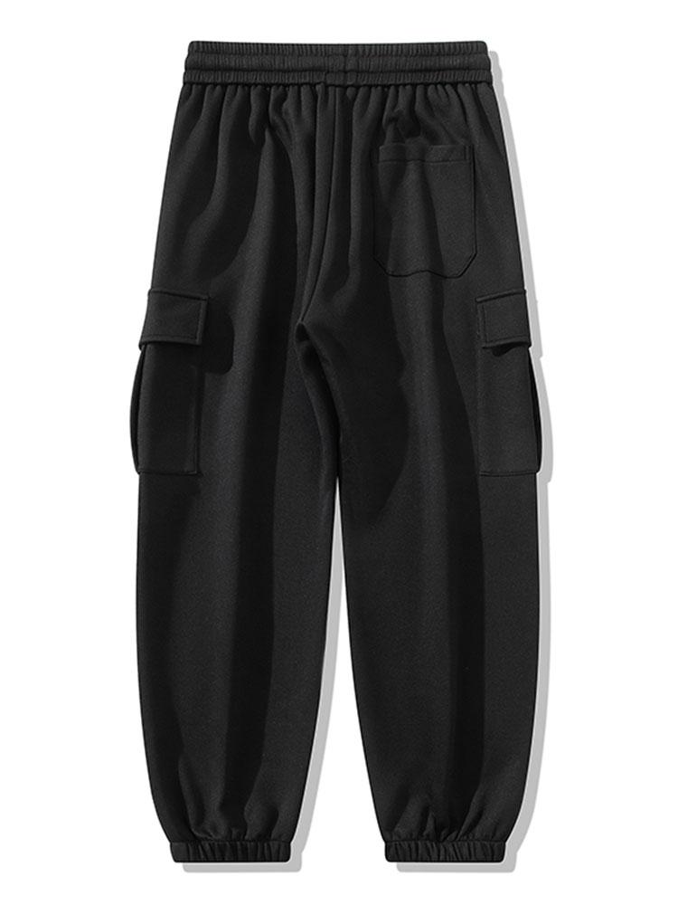 Bienvenido | Pantalón jogger cargo con cordón ajustable
