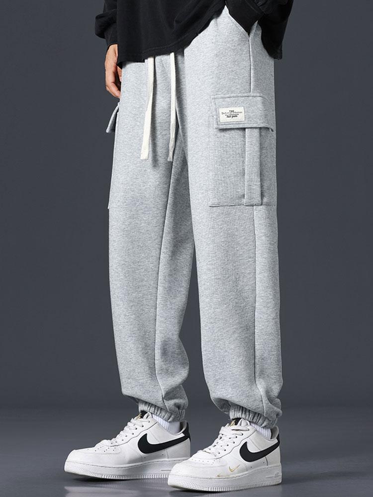 Bienvenido | Pantalón jogger cargo con cordón ajustable
