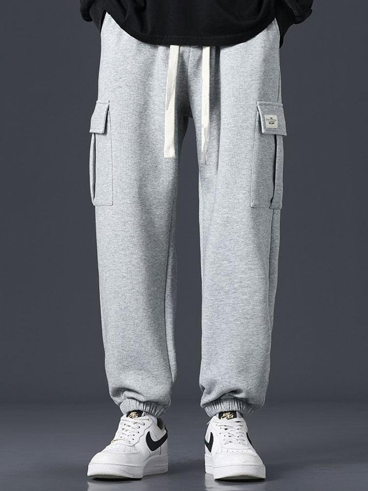 Bienvenido | Pantalón jogger cargo con cordón ajustable