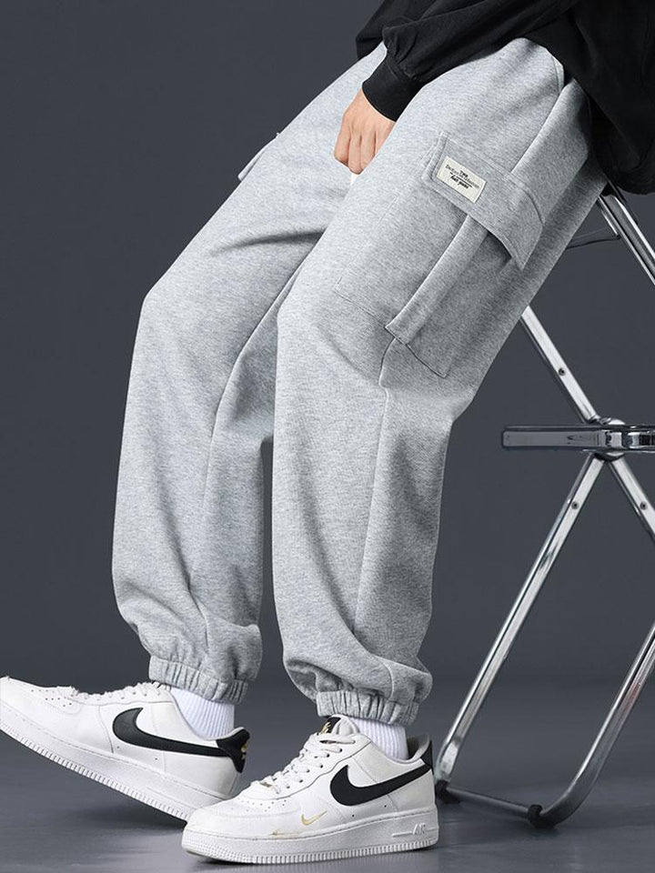 Bienvenido | Pantalón jogger cargo con cordón ajustable