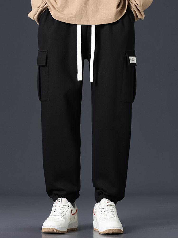 Bienvenido | Pantalón jogger cargo con cordón ajustable