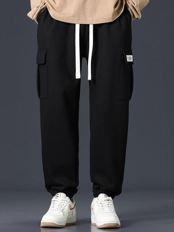 Bienvenido | Pantalón jogger cargo con cordón ajustable