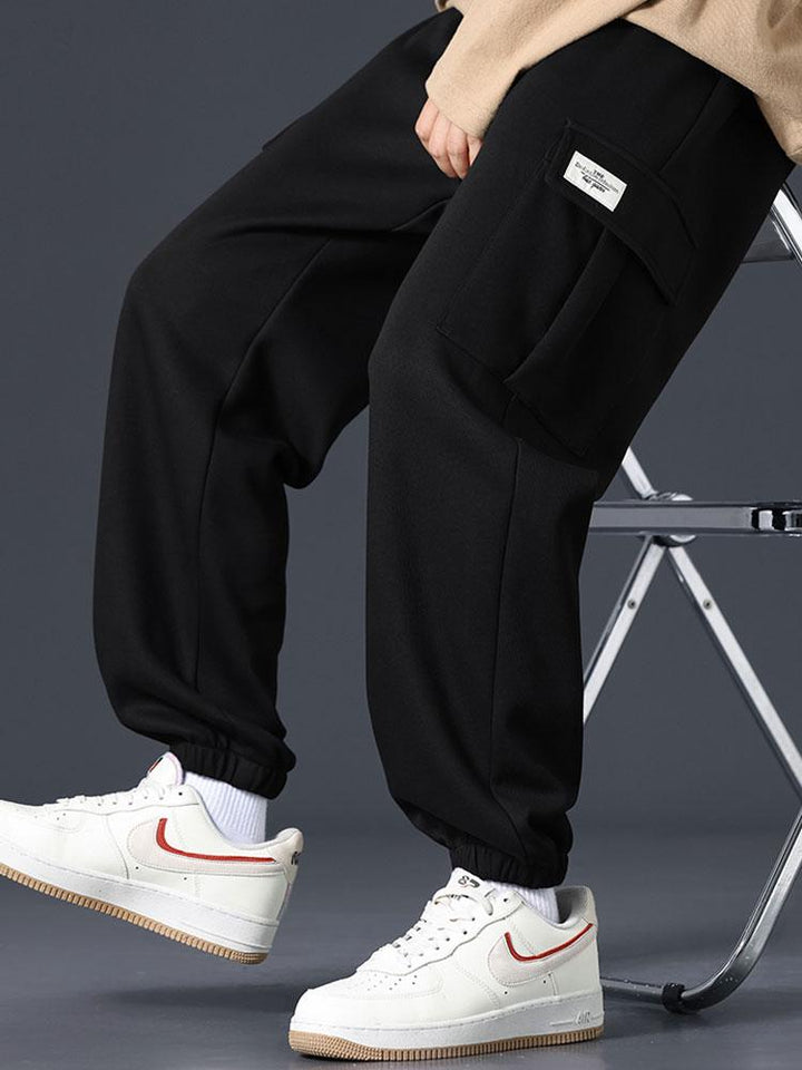 Bienvenido | Pantalón jogger cargo con cordón ajustable