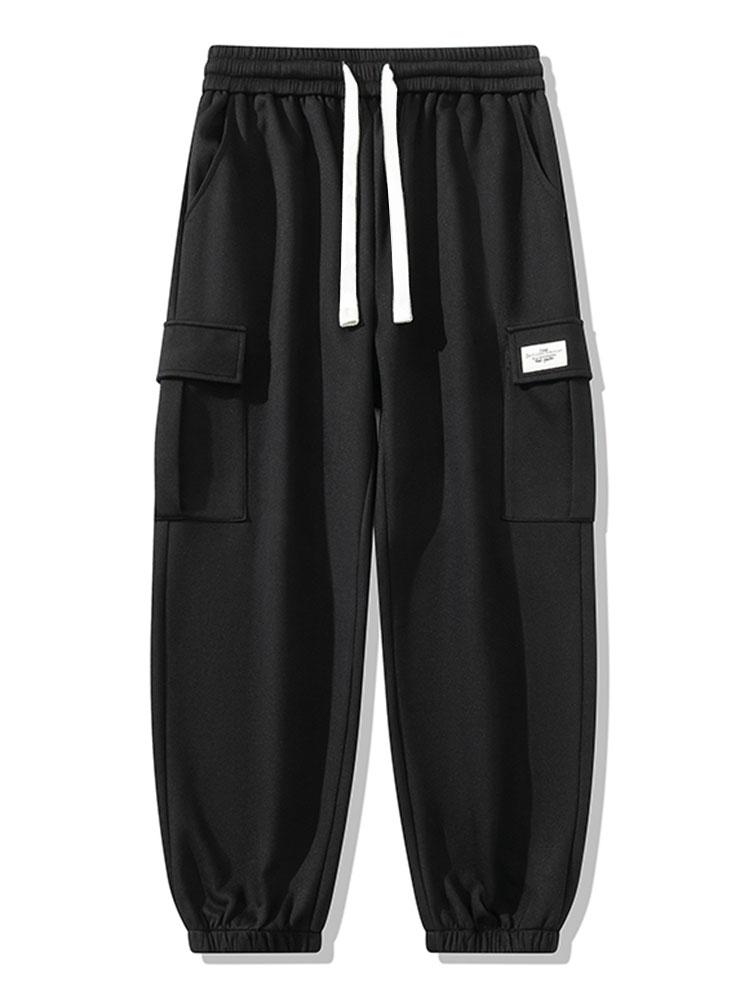 Bienvenido | Pantalón jogger cargo con cordón ajustable