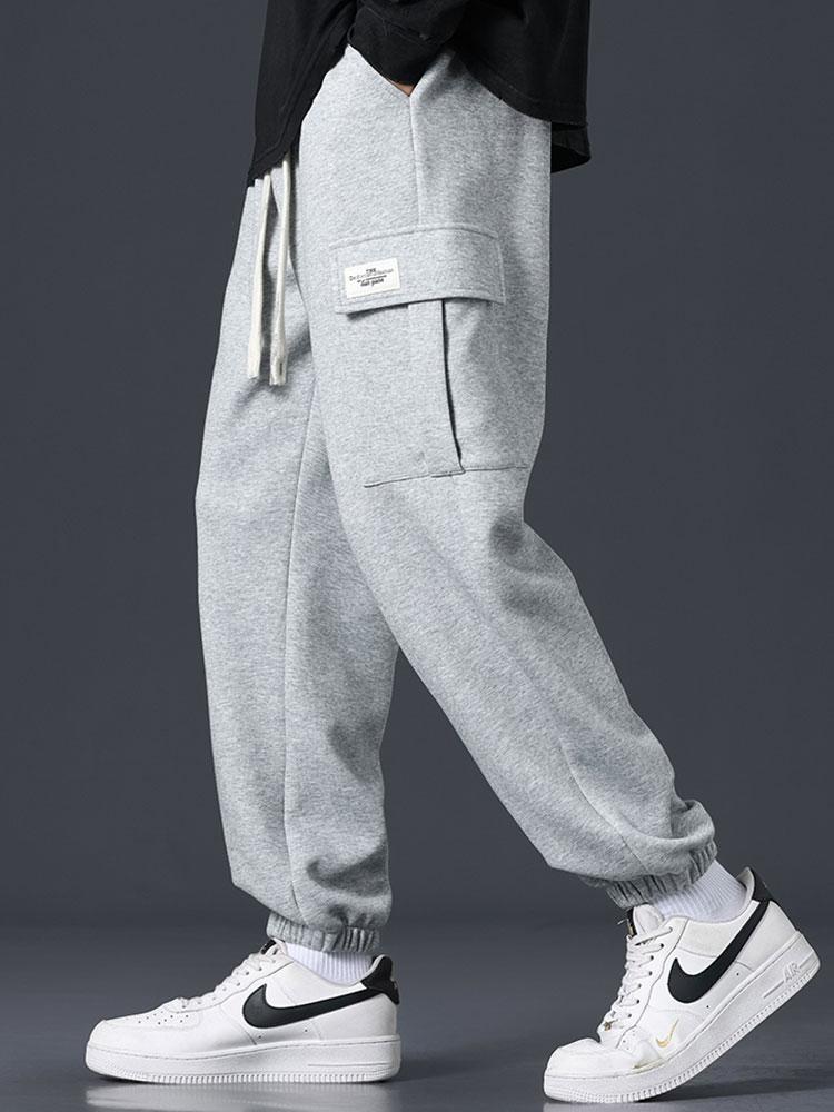 Bienvenido | Pantalón jogger cargo con cordón ajustable