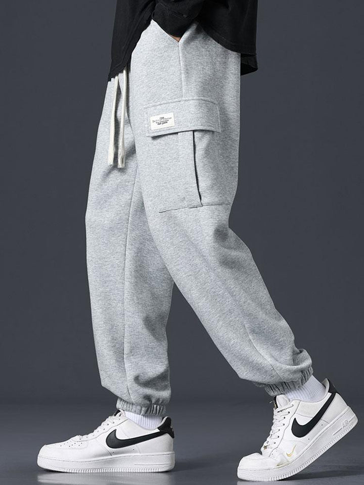 Bienvenido | Pantalón jogger cargo con cordón ajustable