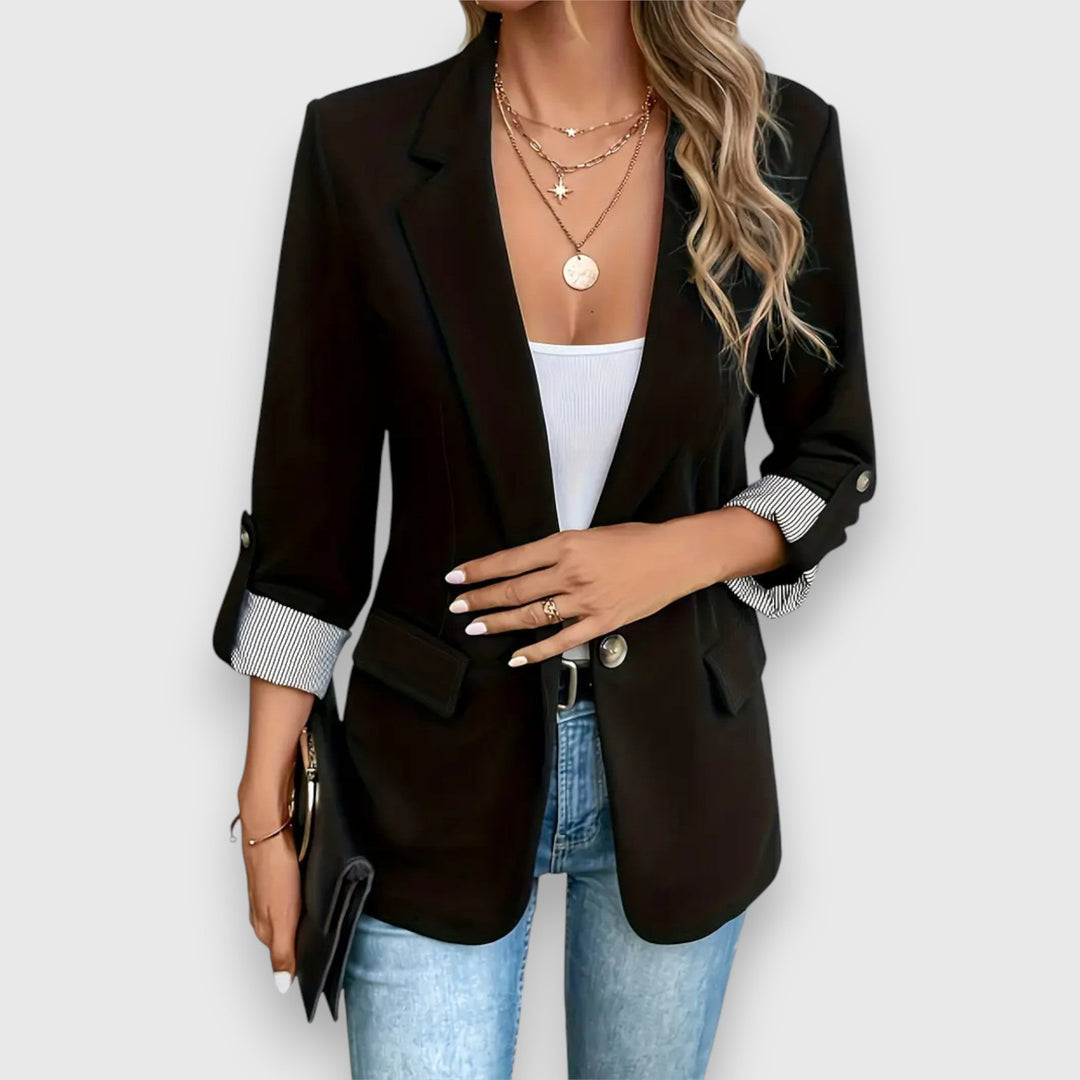 Blanca | Blazer elegante de estilo clásico