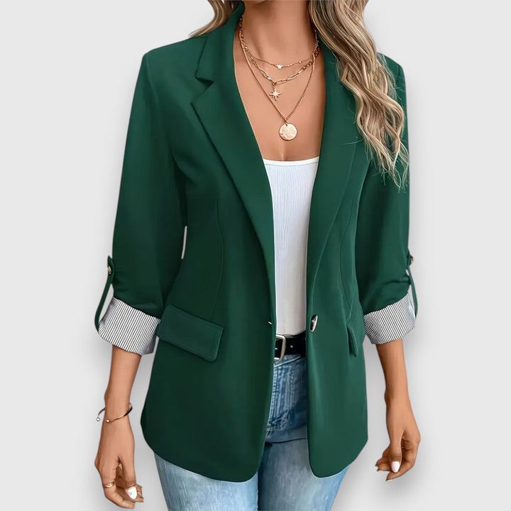 Blanca | Blazer elegante de estilo clásico