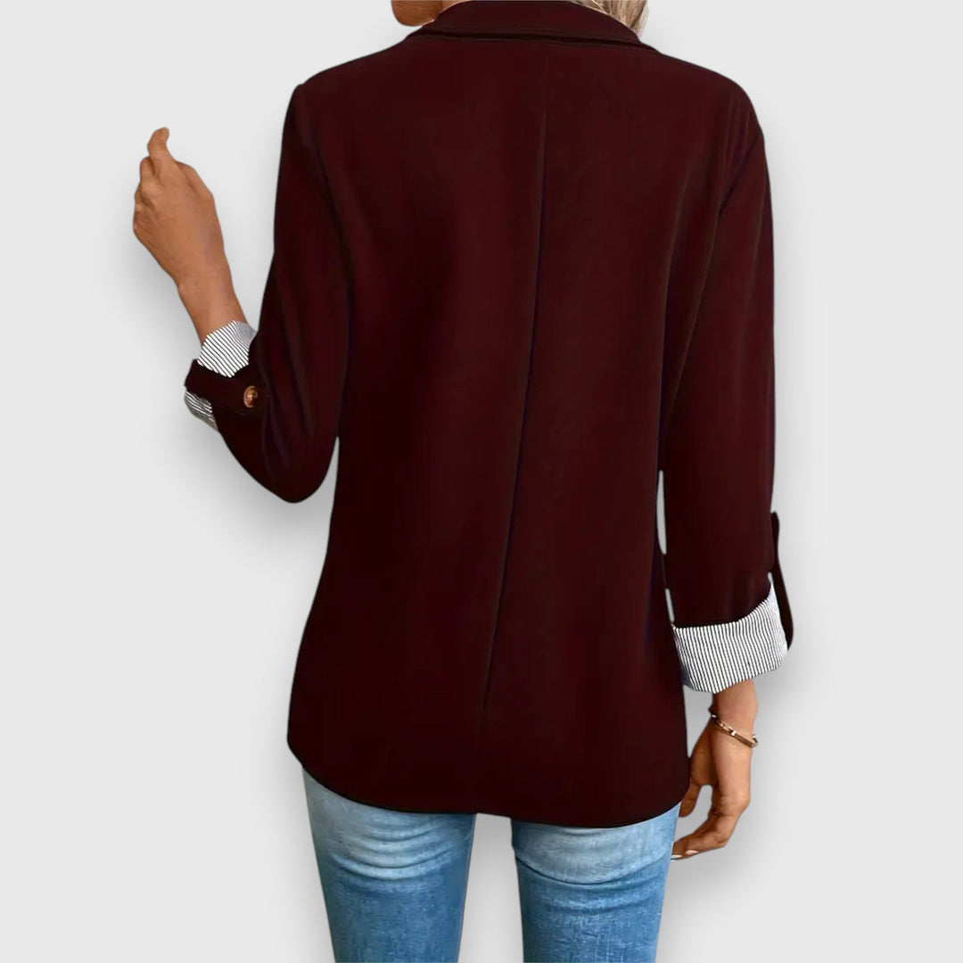 Blanca | Blazer elegante de estilo clásico