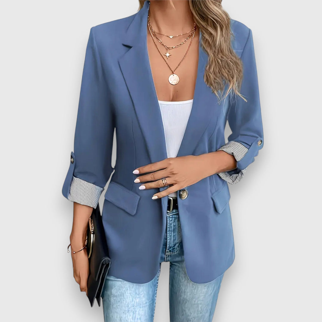 Blanca | Blazer elegante de estilo clásico