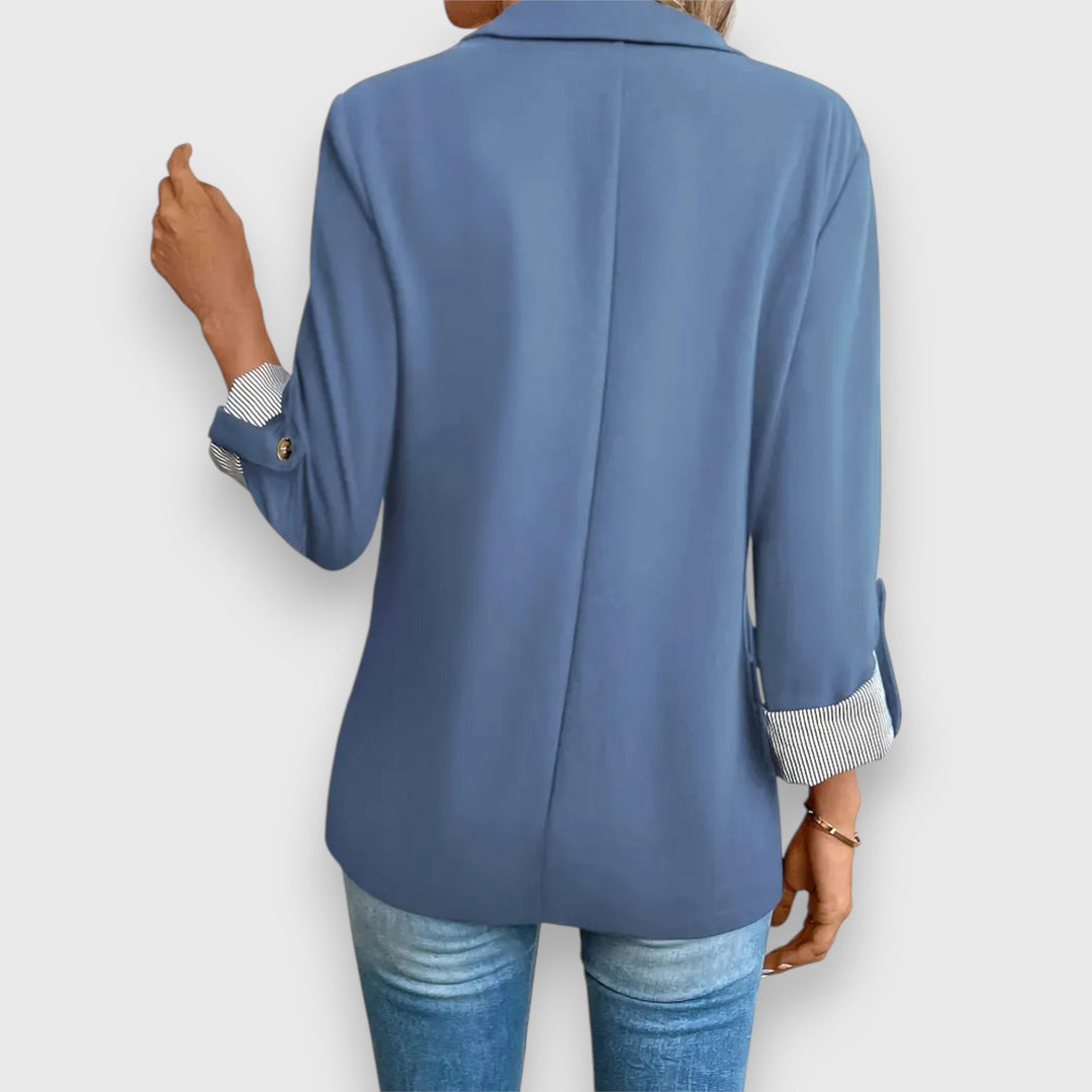 Blanca | Blazer elegante de estilo clásico