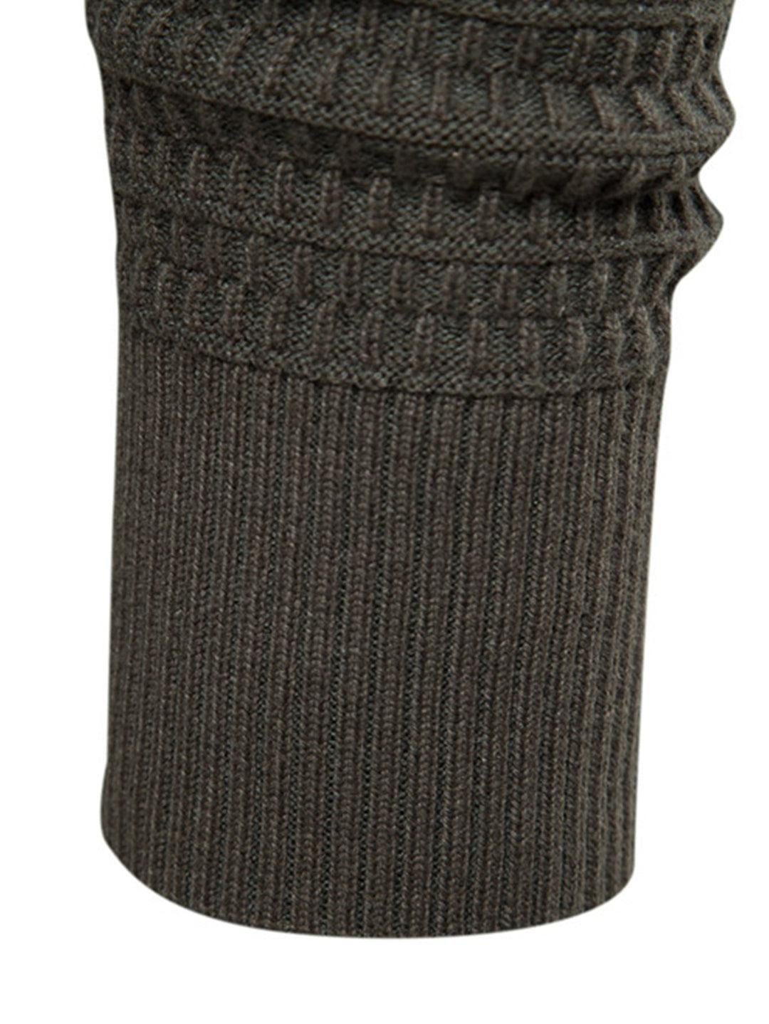 Blas | Jersey con textura, cuello alto y botones