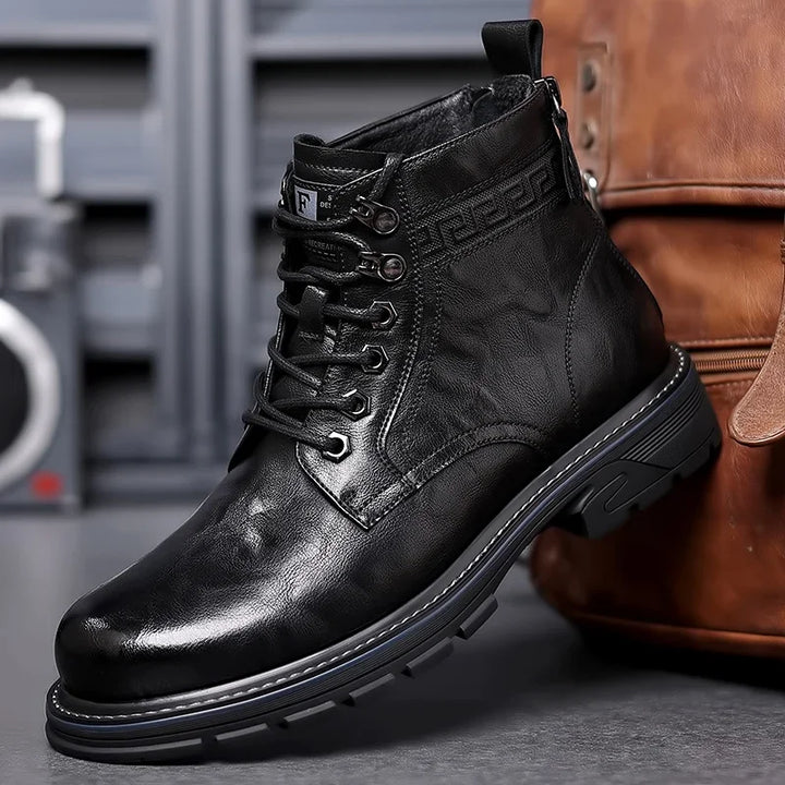 Carlos Eduardo | Botines de cordones para oficina