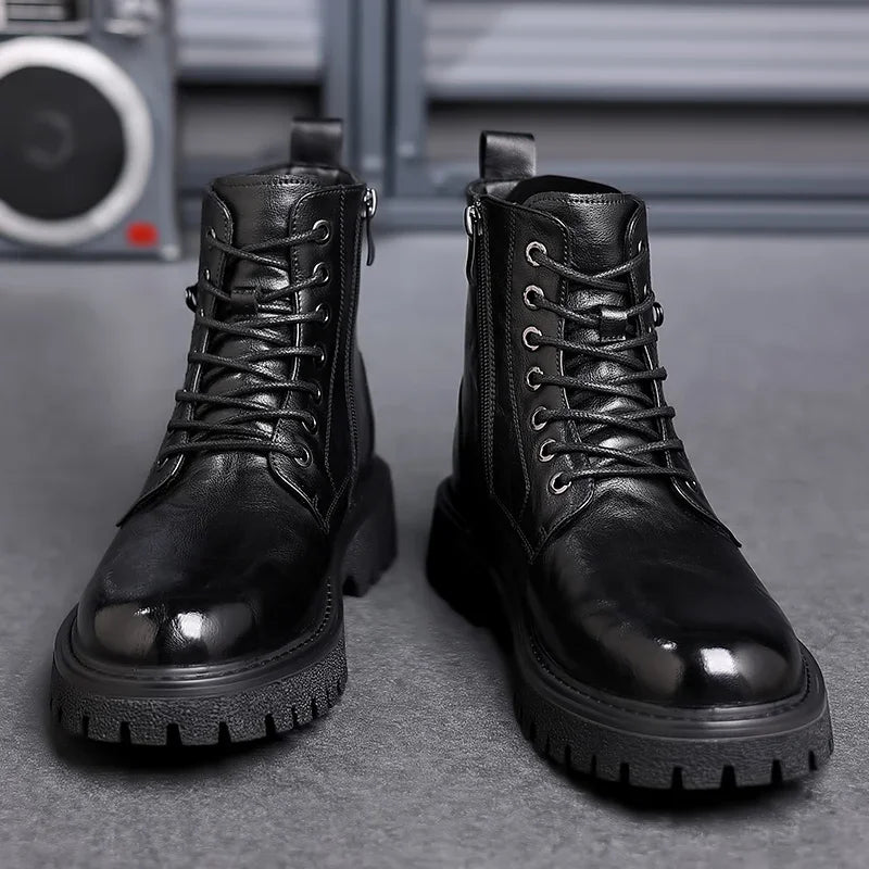 Carlos Eduardo | Botines de cordones para oficina