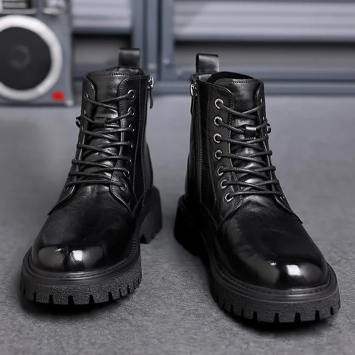 Carlos Eduardo | Botines de cordones para oficina