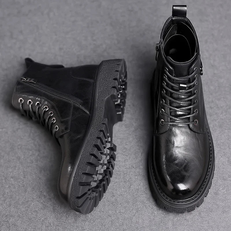 Carlos Eduardo | Botines de cordones para oficina