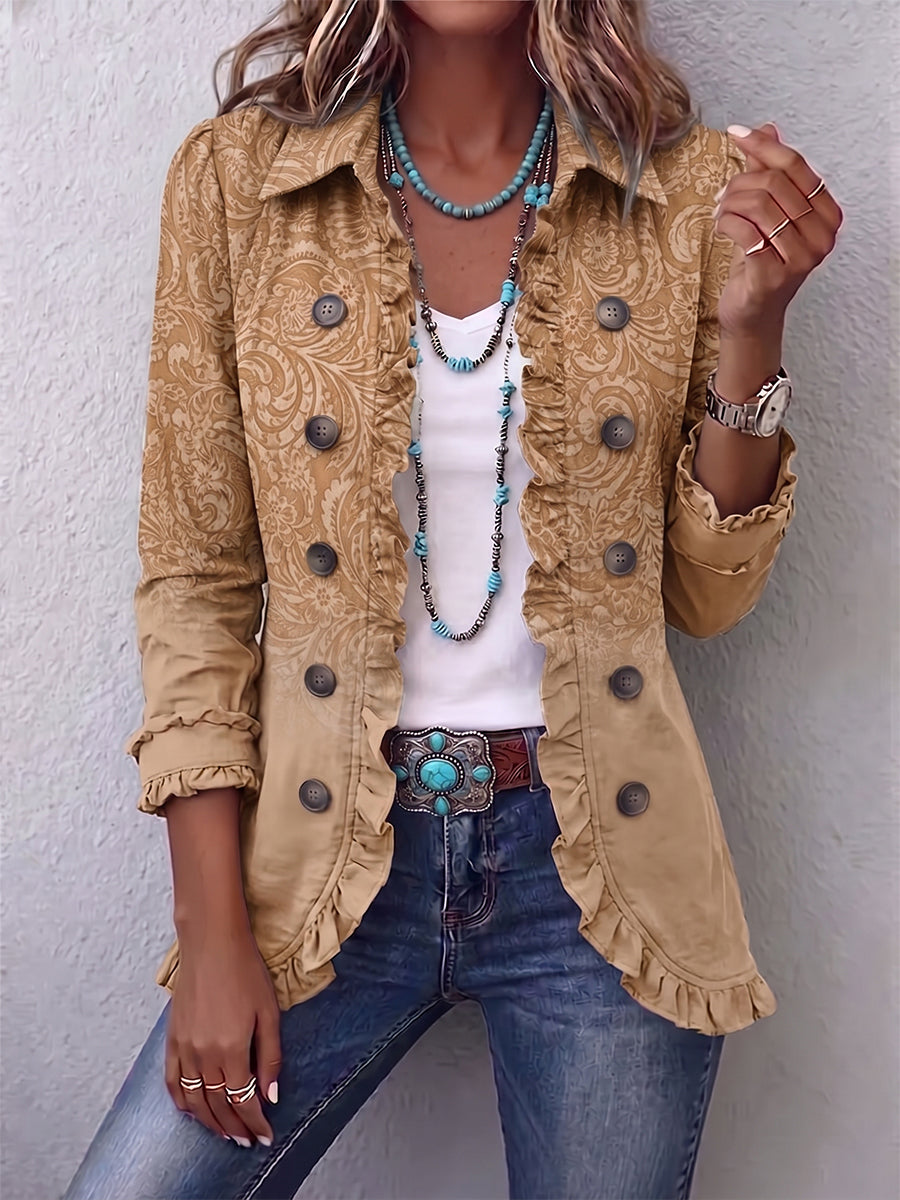 Celia | Chaqueta western con volantes