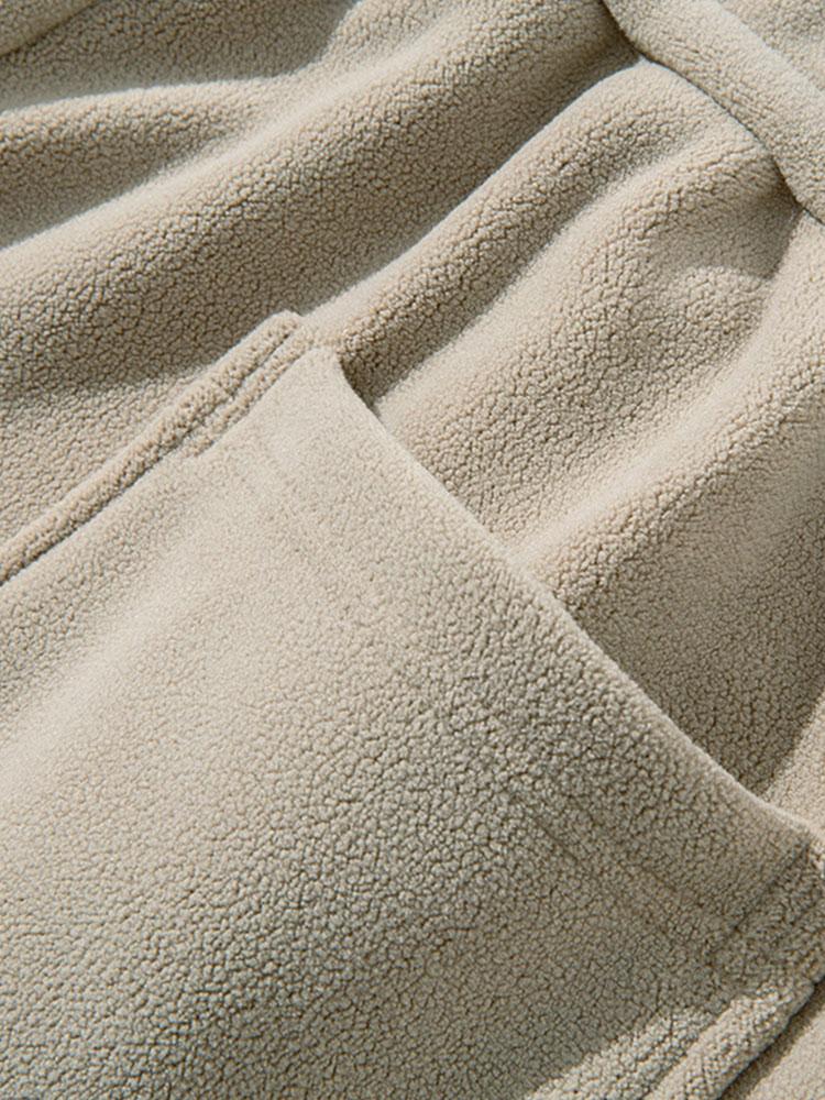 Cleto | Pantalón de forro polar de corte holgado
