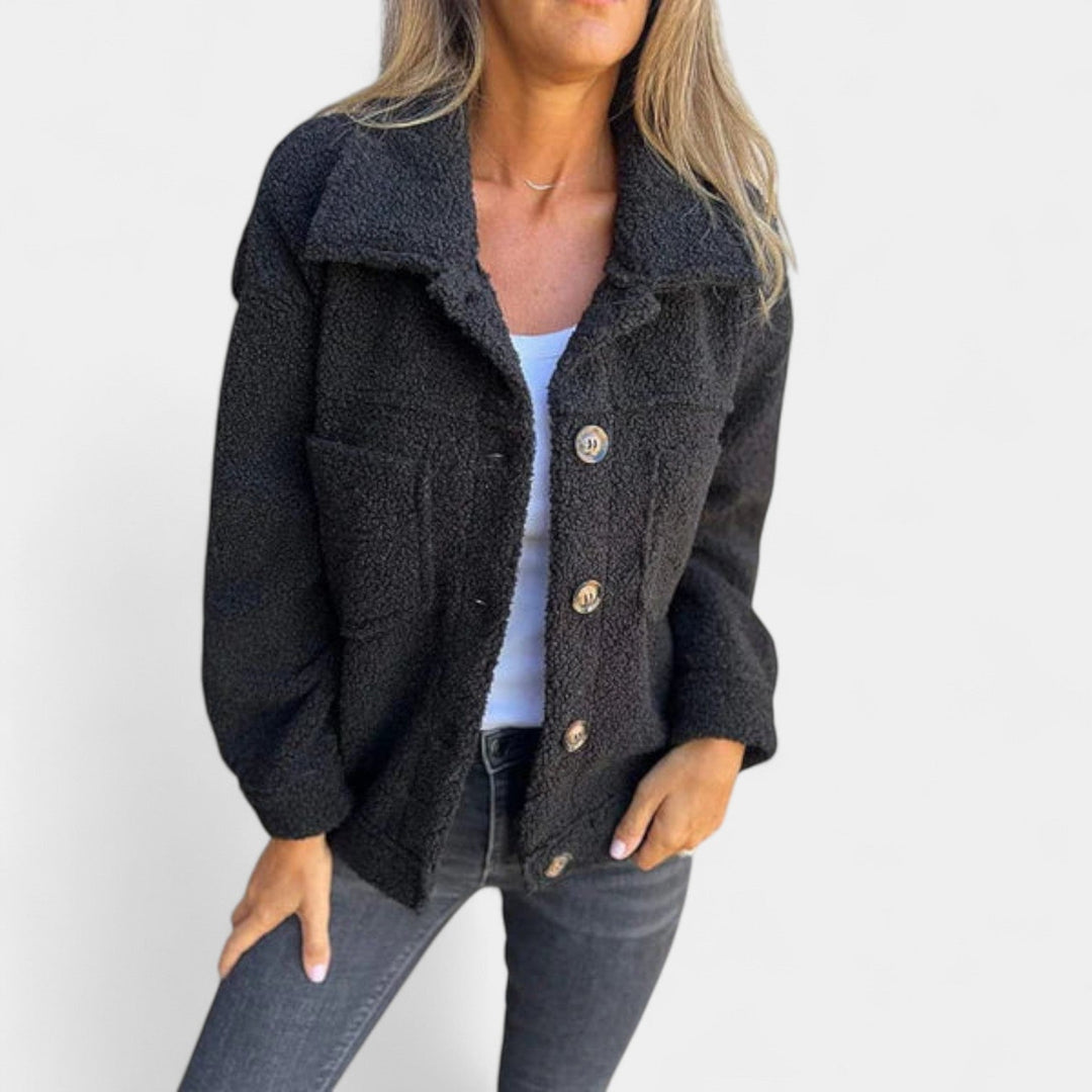 Coral | Chaqueta corta con solapas