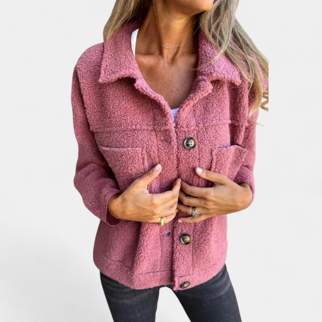 Coral | Chaqueta corta con solapas