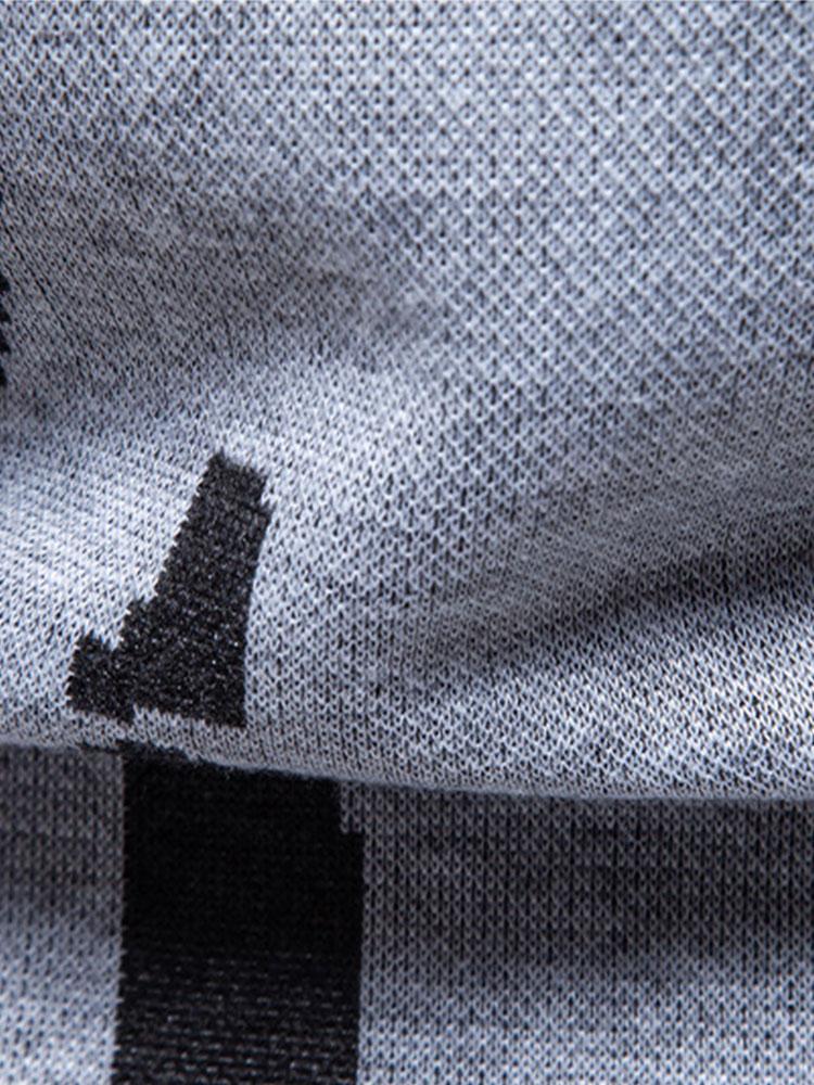 Cosme | Jersey con estampado abstracto y cuello alto