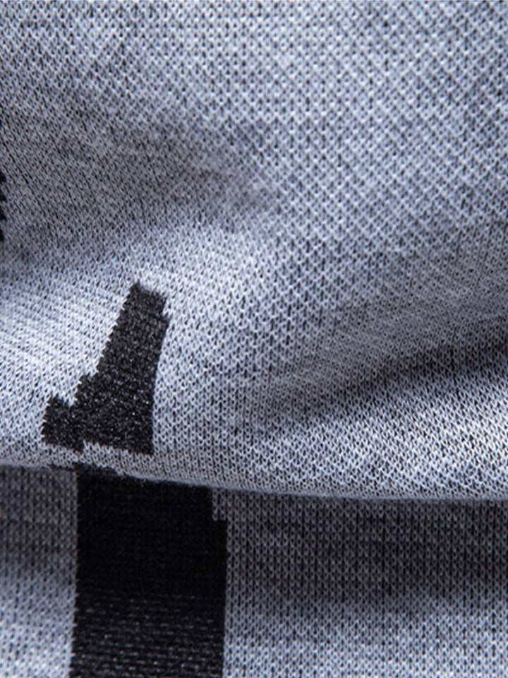 Cosme | Jersey con estampado abstracto y cuello alto