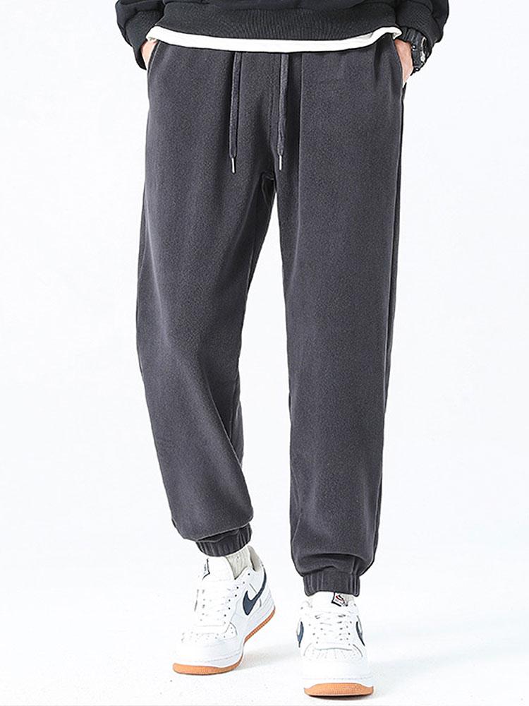 Dagoberto | Pantalón jogger polar de tacto suave