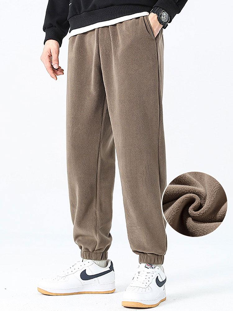 Dagoberto | Pantalón jogger polar de tacto suave