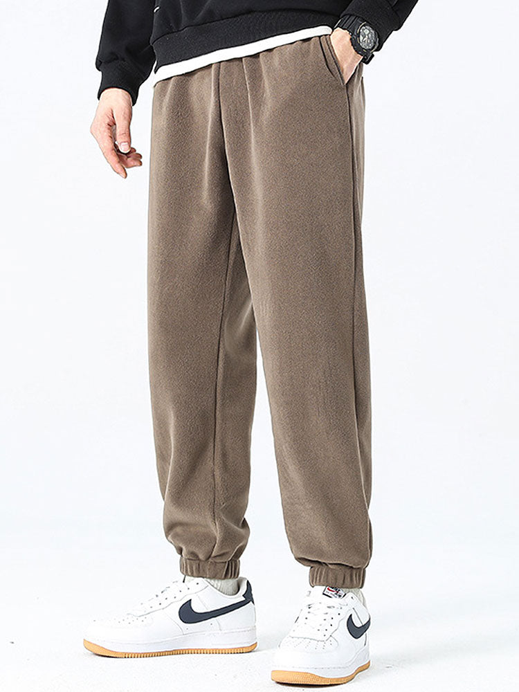 Dagoberto | Pantalón jogger polar de tacto suave