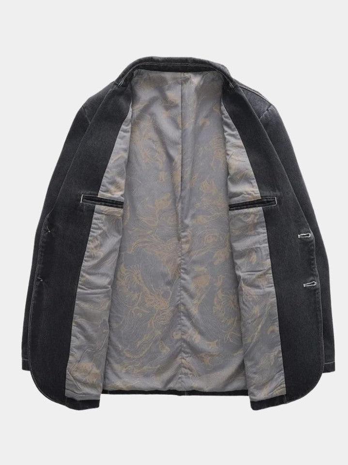 Damián | Blazer informal gris antracita
