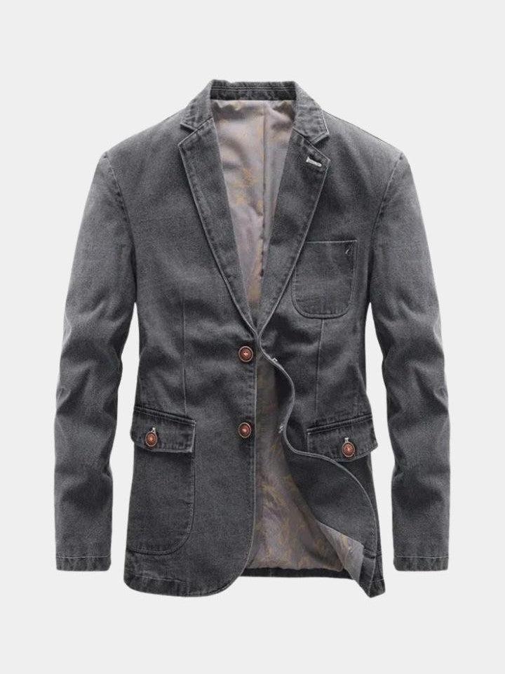 Damián | Blazer informal gris antracita