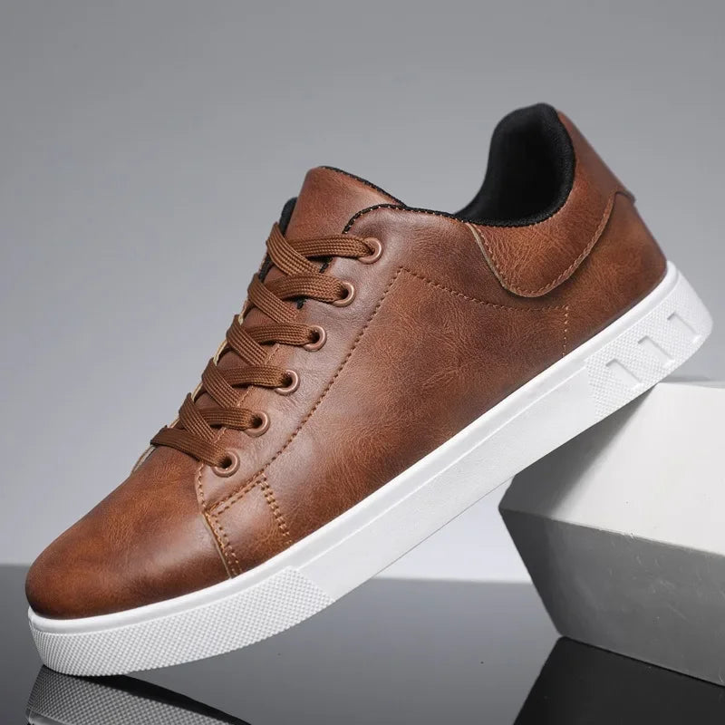 Darío | Zapatillas bajas marrones