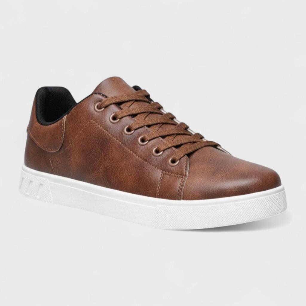 Darío | Zapatillas bajas marrones