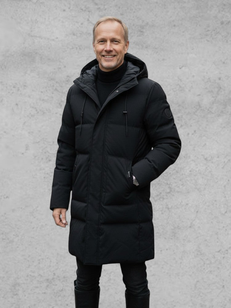 David | Chaqueta de invierno verde para diario