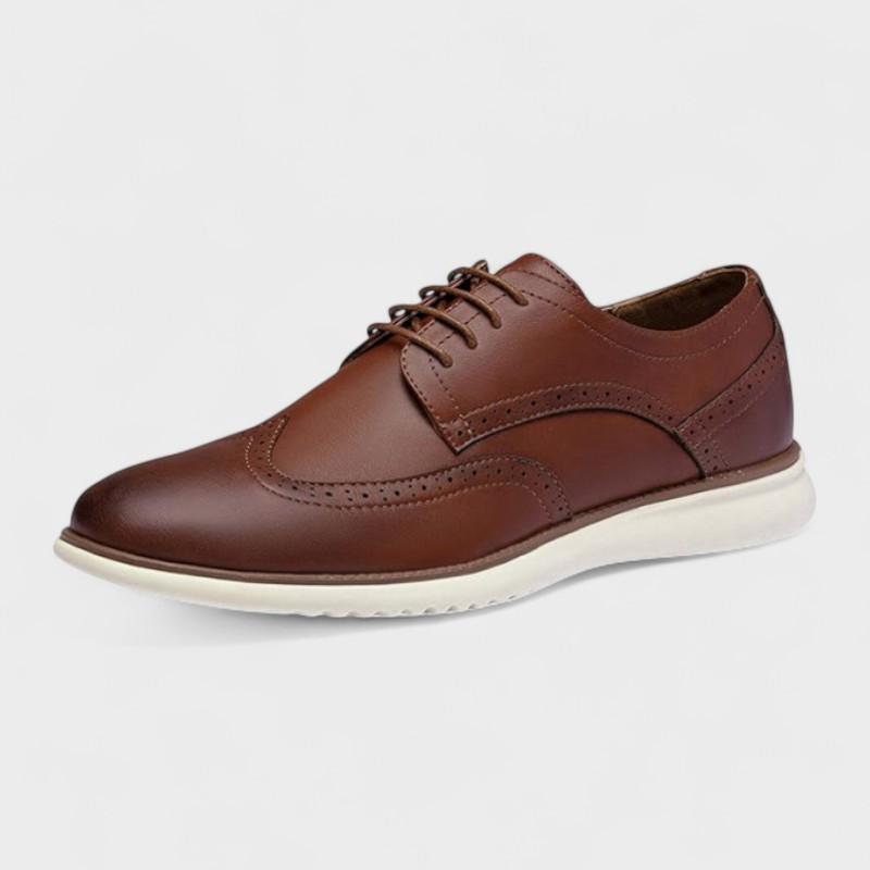 David | Zapatos brogue marrones de cordones