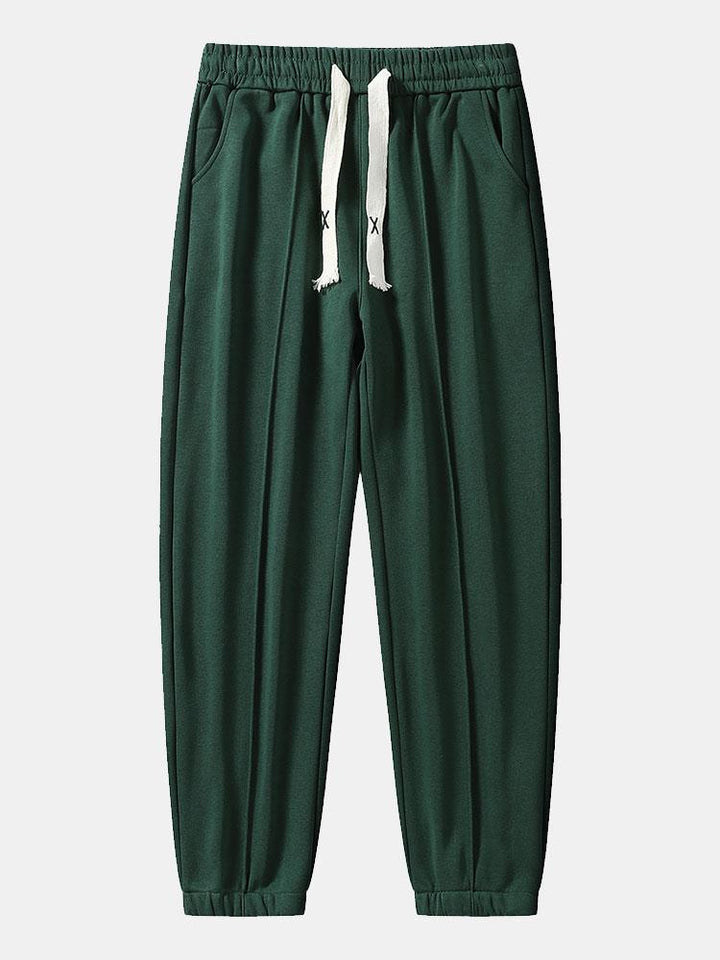 Delfín | Pantalón jogger con raya marcada