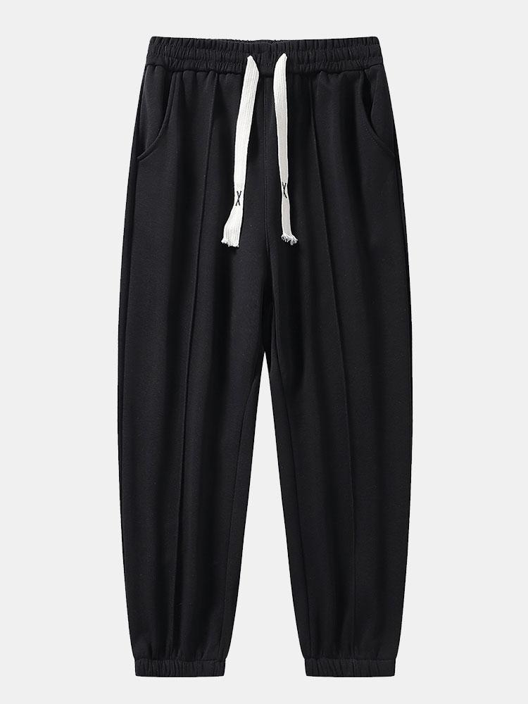 Delfín | Pantalón jogger con raya marcada