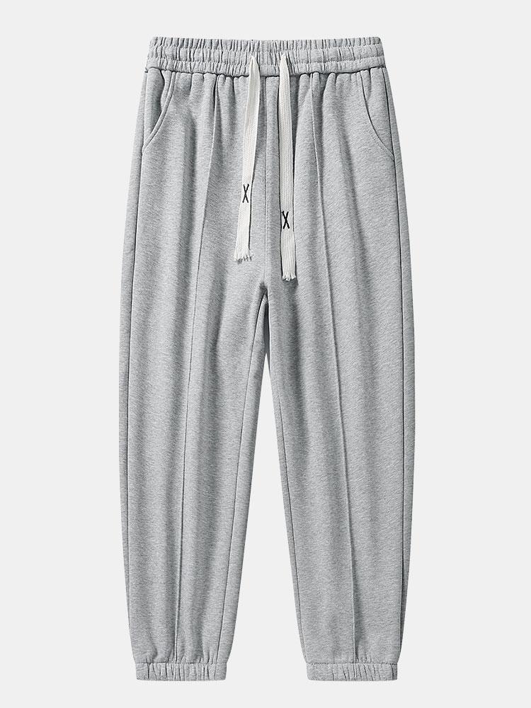 Delfín | Pantalón jogger con raya marcada