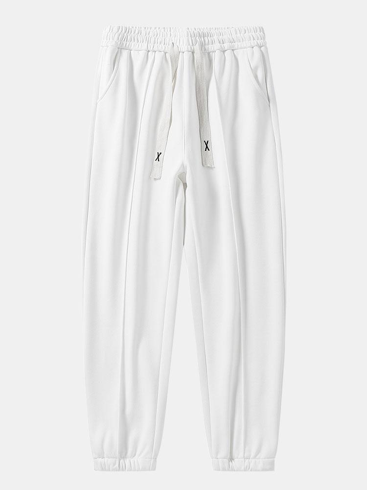 Delfín | Pantalón jogger con raya marcada