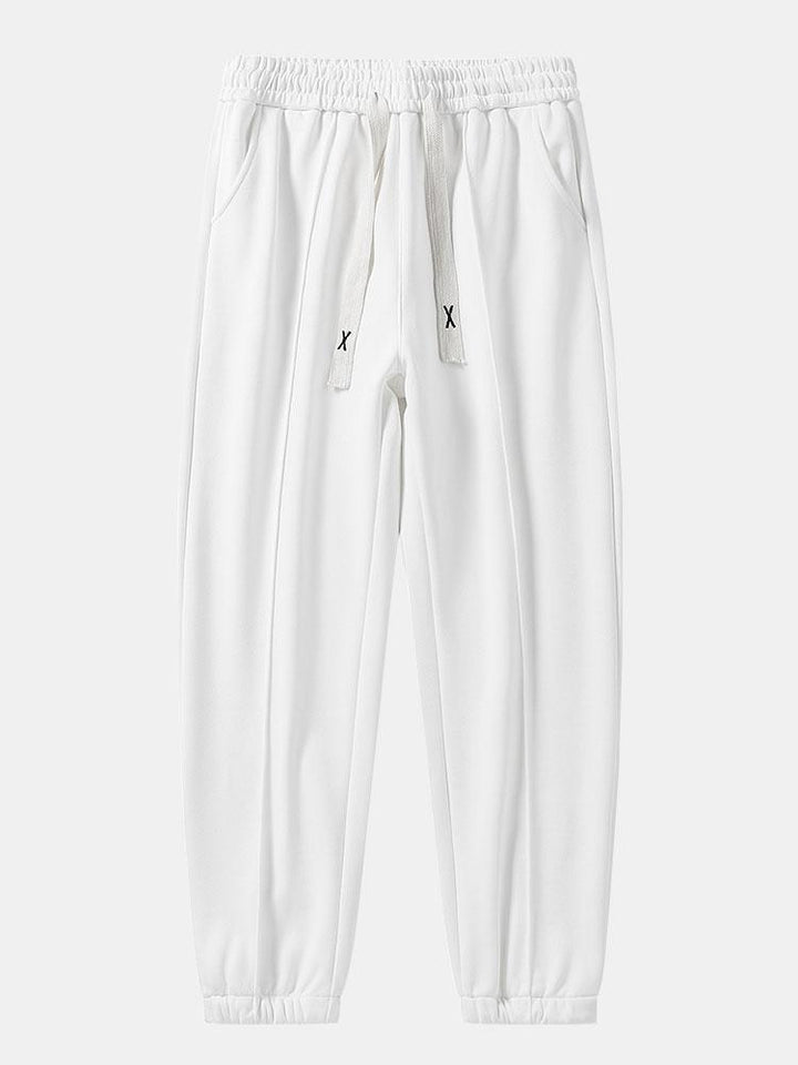 Delfín | Pantalón jogger con raya marcada